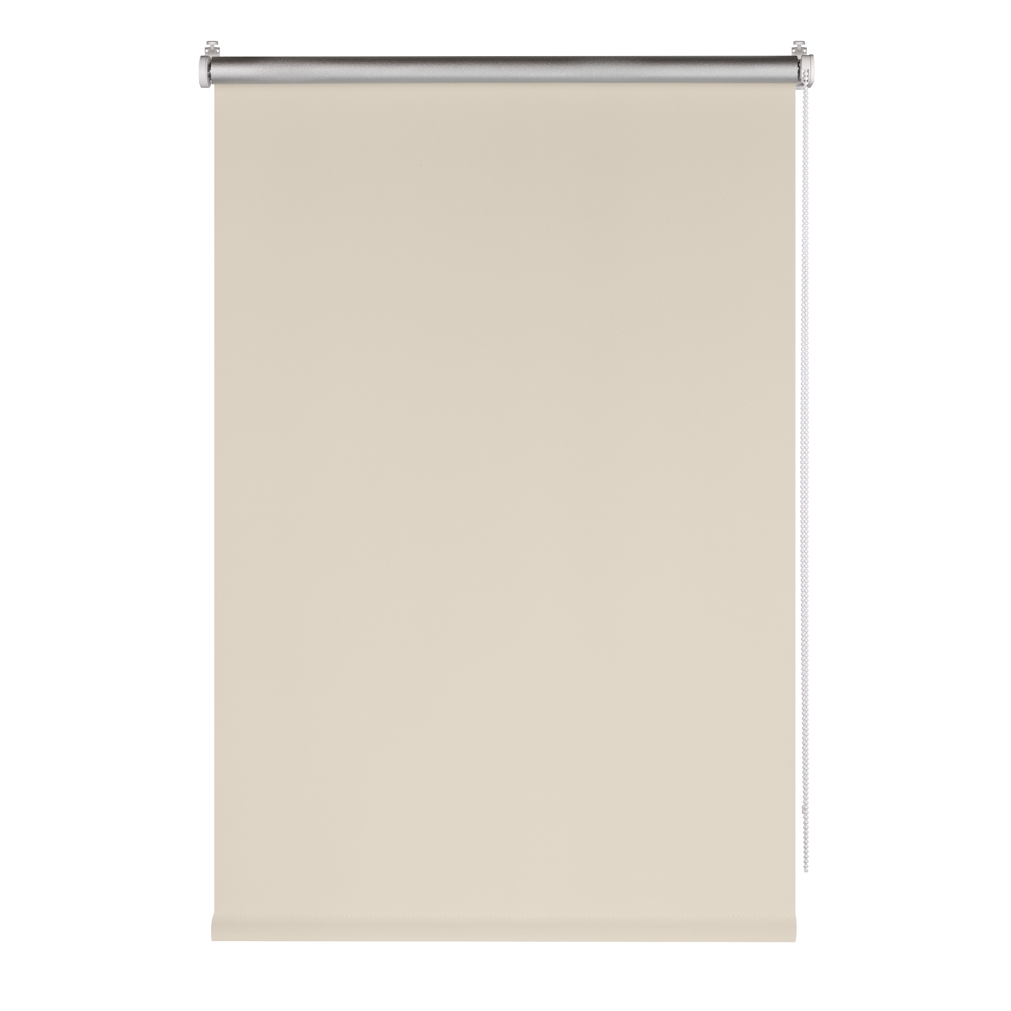 

Штора рулонная Prakto Blackout Silver светло-бежевая, 80x160 см