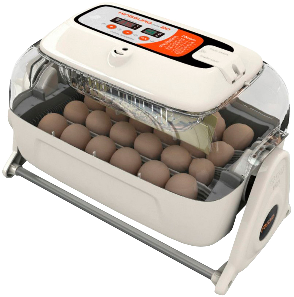 фото Инкубатор автоматический rcom king suro 20 max на 24 яйца без охлаждения