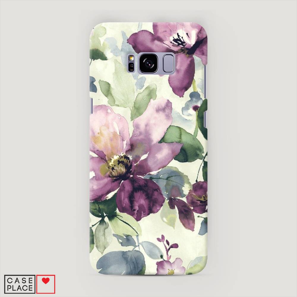 

Чехол Awog "Сиреневые цветы-акварель" для Samsung Galaxy S8 +, 24820-7