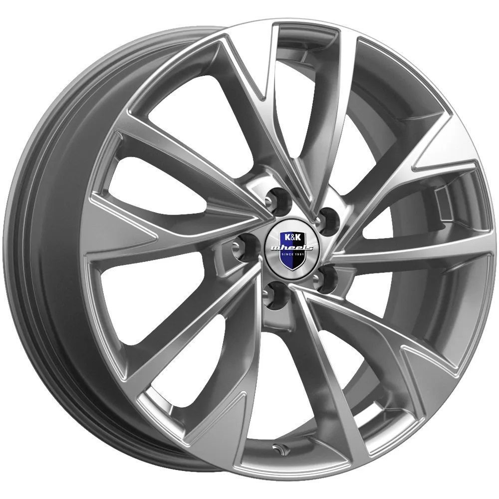 

K&K Роквуд Дарк Платинум 7 17/5 114,3 D67,1 Ет45 (Kc900-16) K&K арт. 77087, Роквуд (КС900)