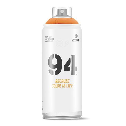 Аэрозольная краска MTN 94 матовая быстросохнущая 400 мл, цвет: RV-207 Манго спортивный напиток fit rx nrg xplode со вкусом манго 0 5 литра пэт 8 шт в уп