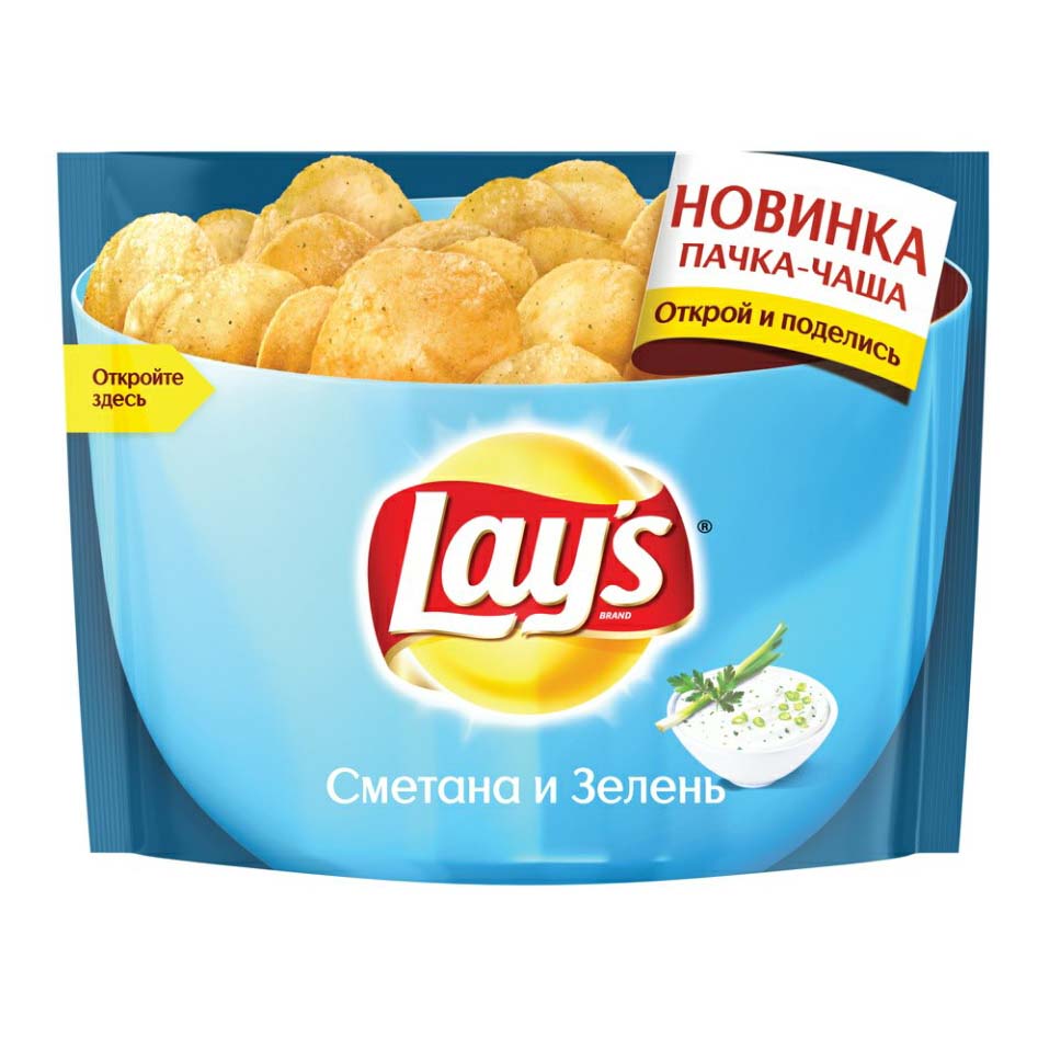 

Чипсы картофельные Lay's сметана и зелень 240 г