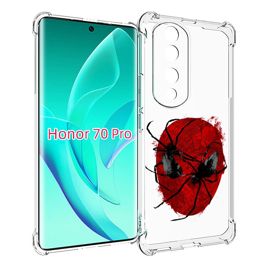 

Чехол MyPads человек паук для Honor 70 Pro / 70 Pro Plus, Прозрачный, Tocco