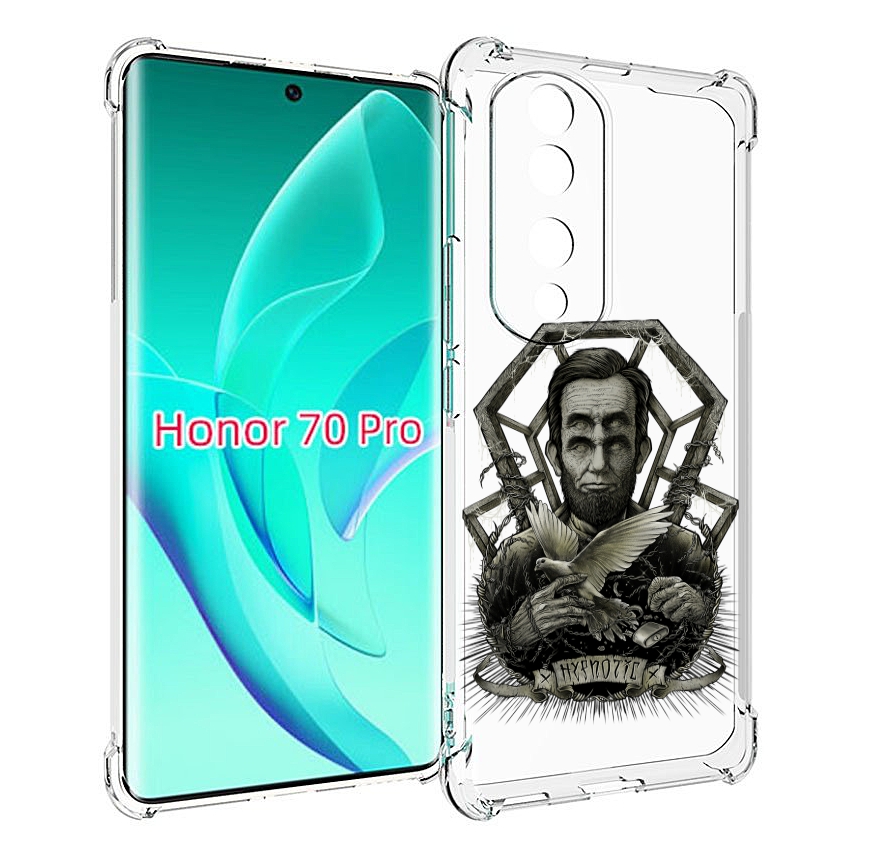 

Чехол MyPads франклин абстракция для Honor 70 Pro / 70 Pro Plus, Прозрачный, Tocco