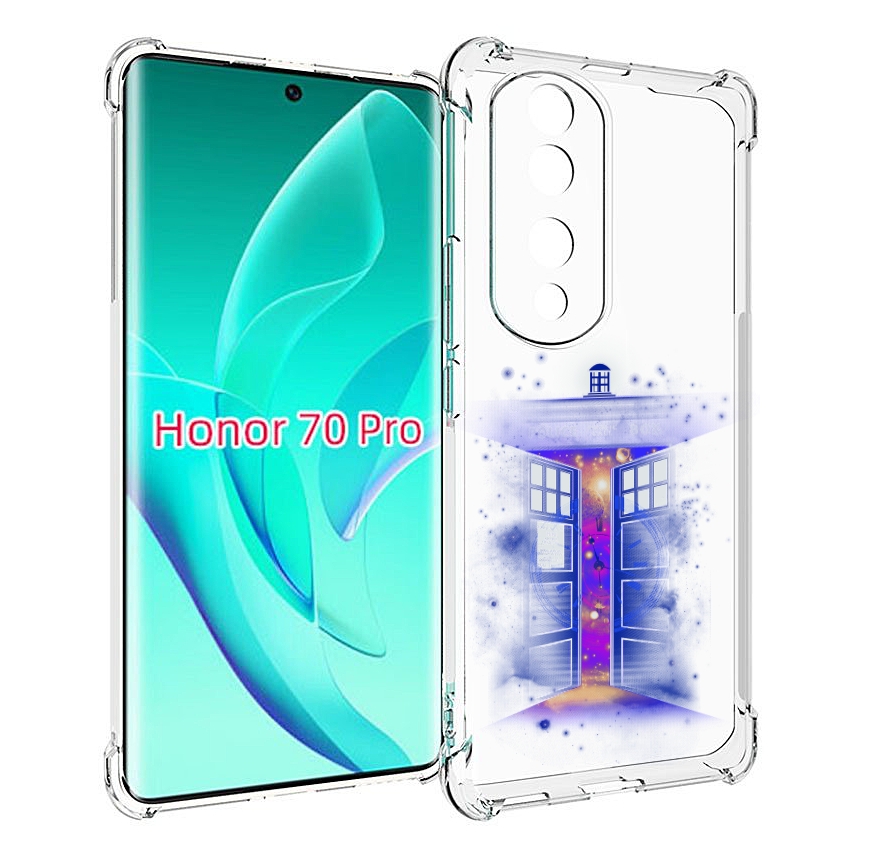 

Чехол MyPads фиолетовый уголок абстракция для Honor 70 Pro / 70 Pro Plus, Прозрачный, Tocco