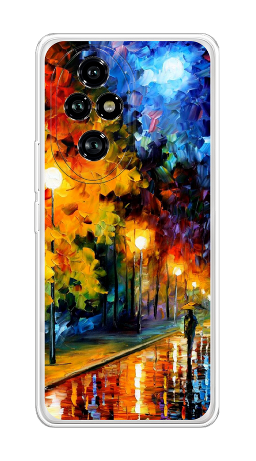 

Чехол на Honor 200 Pro "Безлюдная улочка", Оранжевый;желтый;синий, 6124850-1