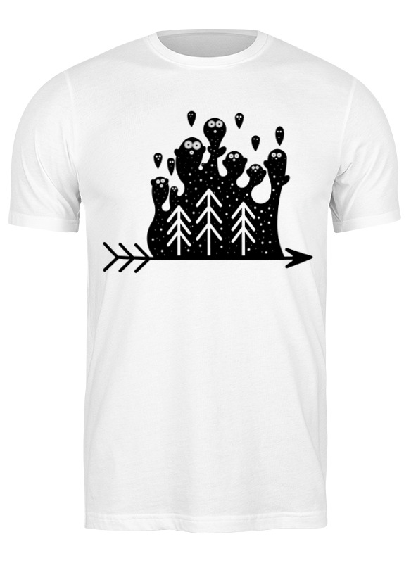 

Футболка мужская Forest 2988186 Printio белая 3XL, Forest 2988186