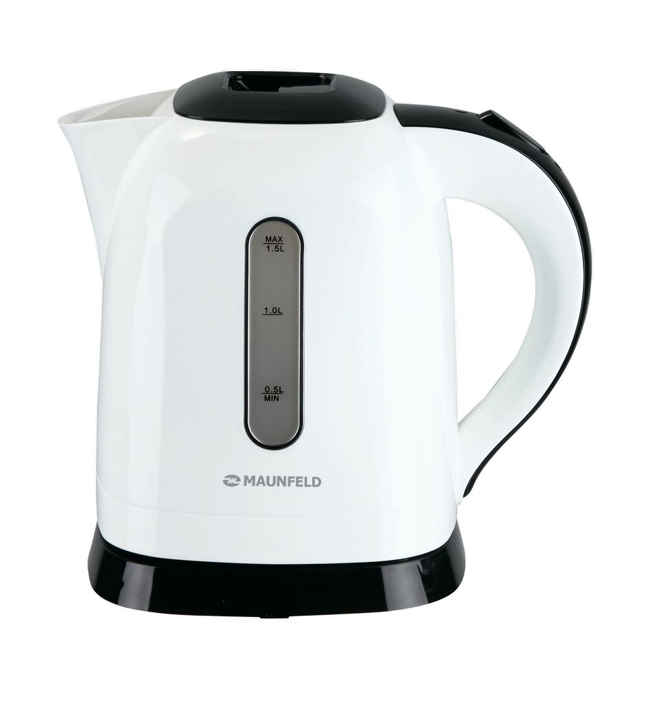Чайник электрический MAUNFELD MGK-632W 1.5 л белый чайник homestar hs 1036 1 8l white
