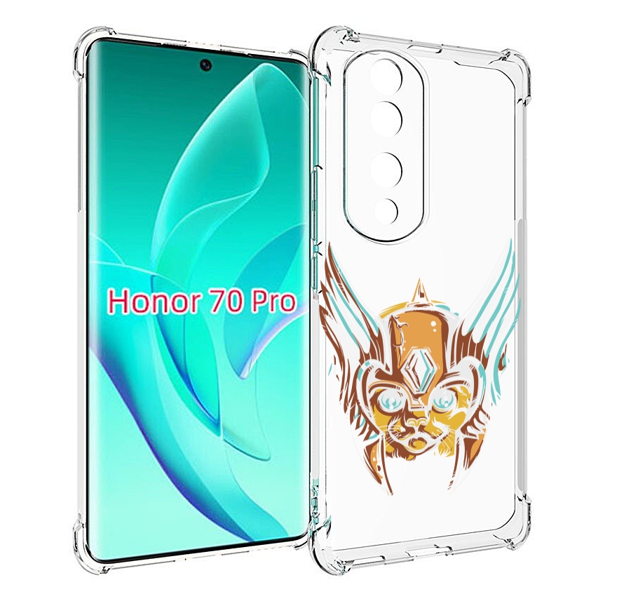 

Чехол MyPads тор абстракция для Honor 70 Pro / 70 Pro Plus, Прозрачный, Tocco