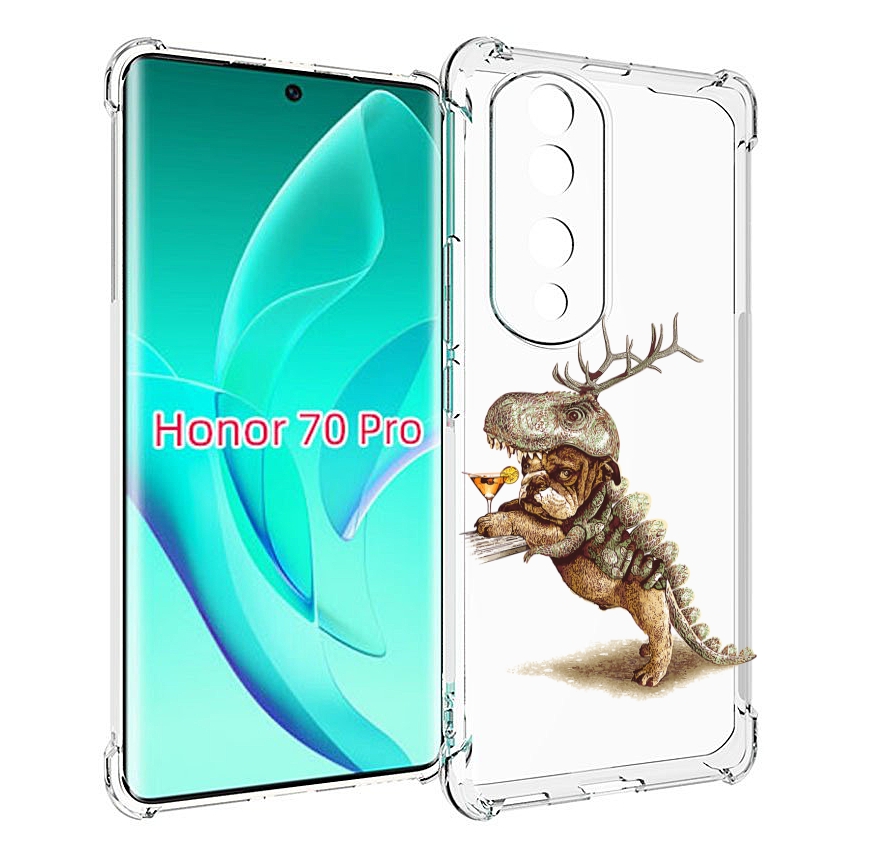 

Чехол MyPads тематическая вечеринка для Honor 70 Pro / 70 Pro Plus, Прозрачный, Tocco