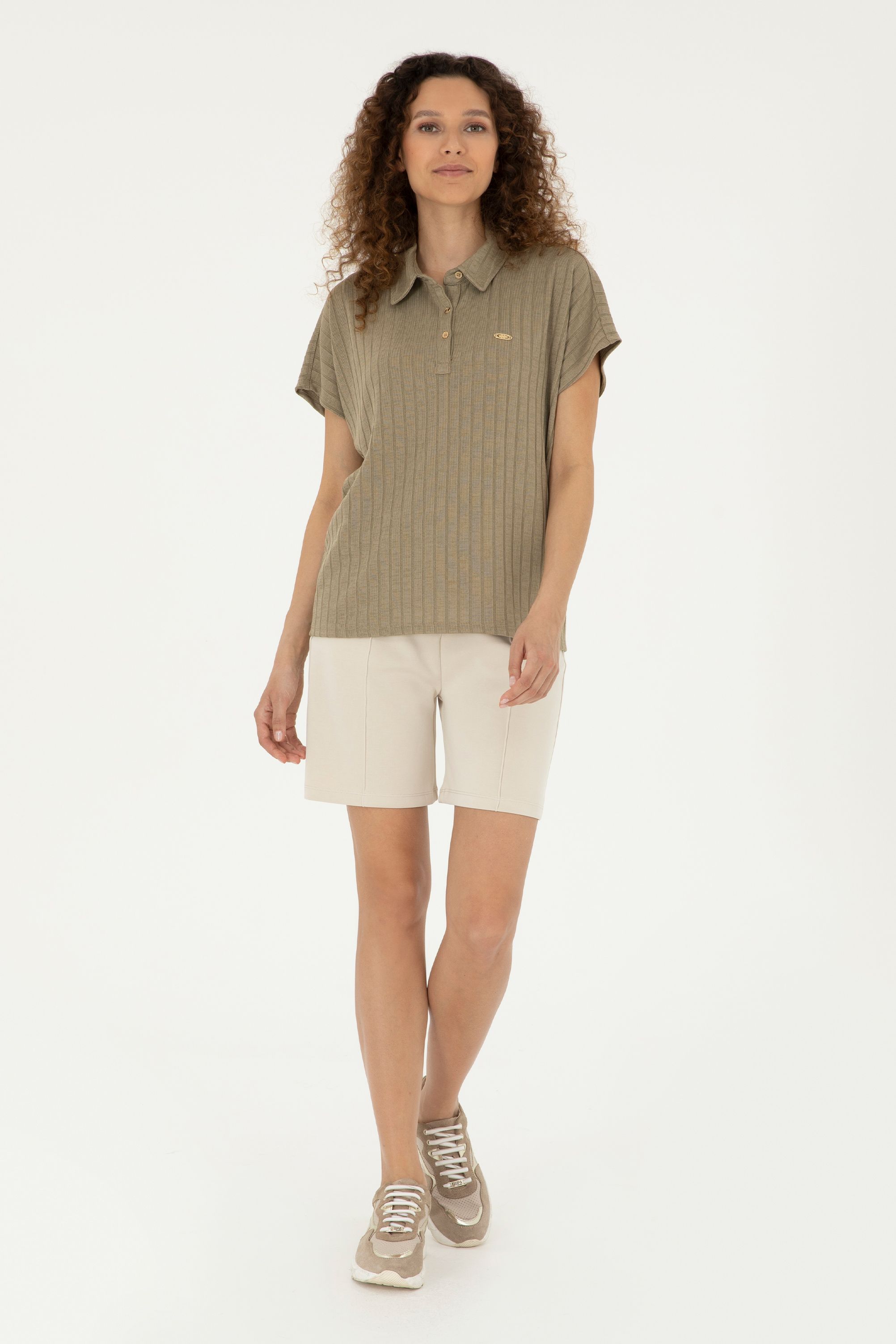 

Повседневные шорты женские U.S. POLO Assn. G082SZ0OS0PENRID бежевые XL, Бежевый, G082SZ0OS0PENRID