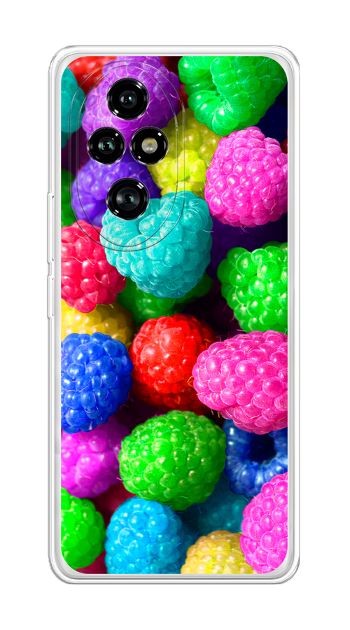

Чехол на Honor 200 Pro "Леденцовая малина", Фиолетовый;розовый;зеленый, 6124850-1