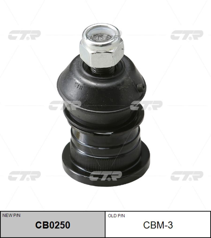 

Опора шаровая MITSUBISHI DELICA/FORTE 80- CTR CB0250