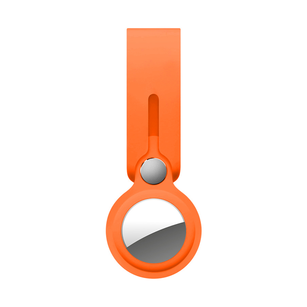 фото Подвеска deppa для airtag с петлей, силикон, orange