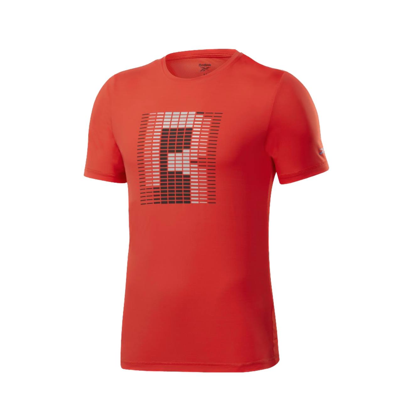

Футболка мужская Reebok FT1072 красная S, Красный, FT1072