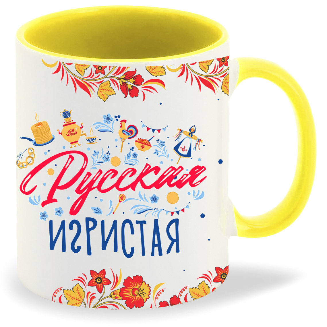 

Кружка CoolPodarok Прикол Русская игристая
