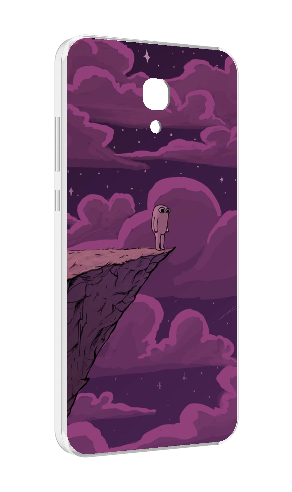 

Чехол MyPads розовая-фасолька для Meizu M6 (M711Q), Прозрачный, Tocco