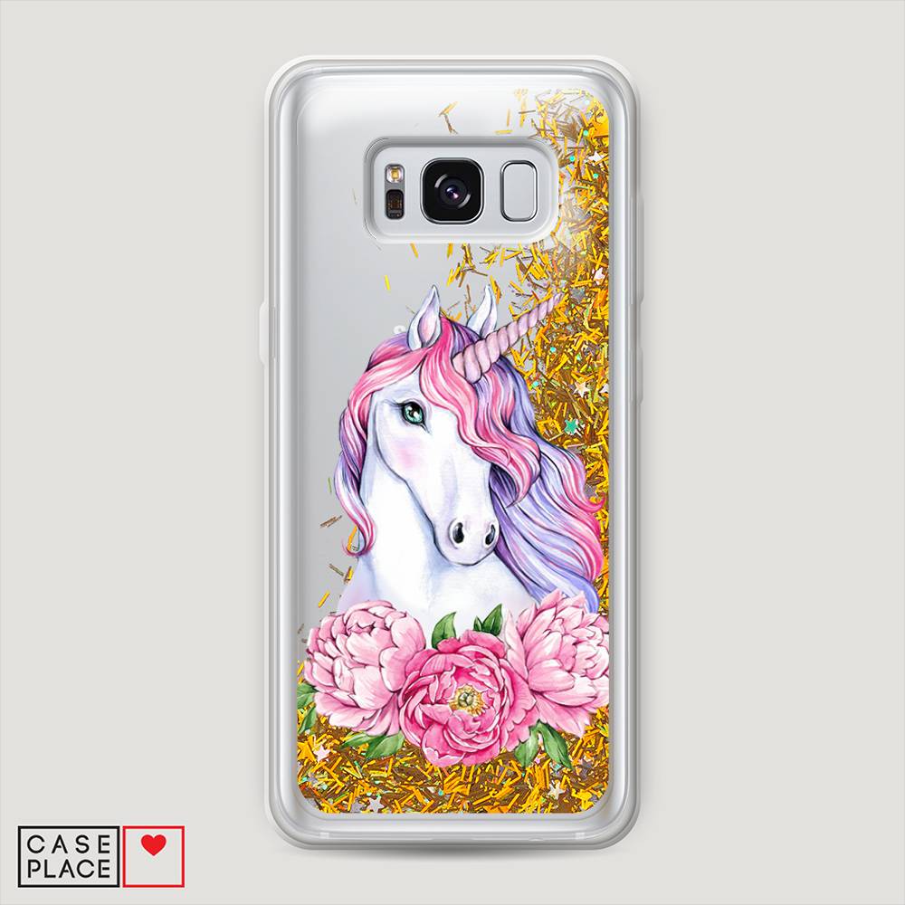

Чехол Awog "Единорог с пионами" для Samsung Galaxy S8, 24790-1