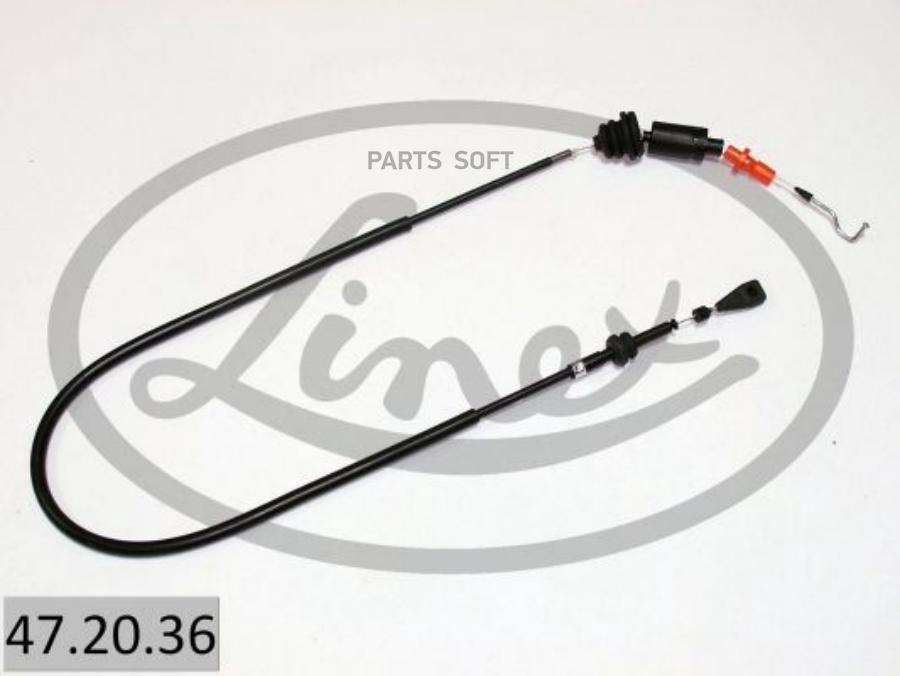 

LINEX 47.20.36 Трос газа VW TRANSPORTER D 1.9TDI -90 1шт