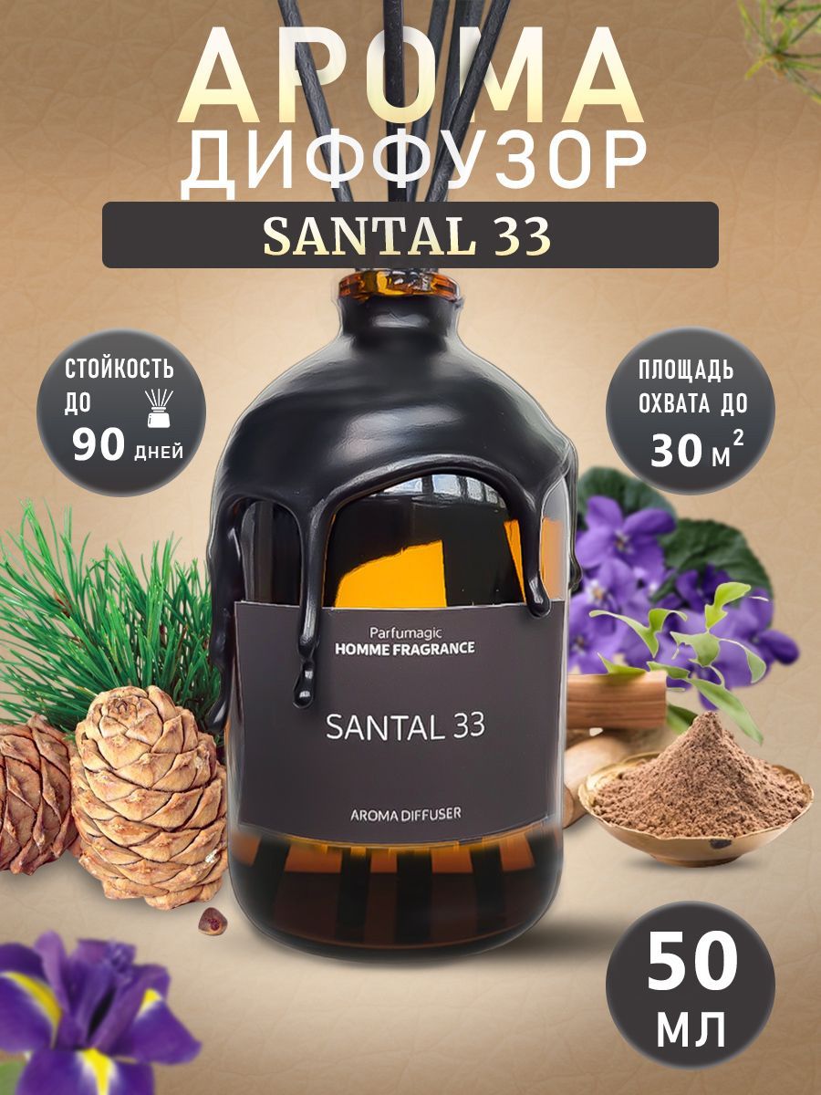 Ароматический Диффузор Santal 33 (Сантал 33) 50мл