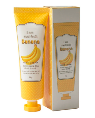 

Крем для рук с экстрактом банана I am real fruit banana 100 мл