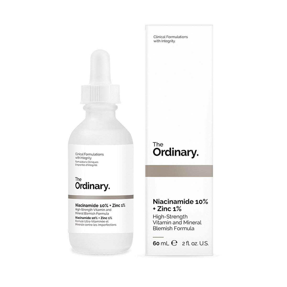 Сыворотка для лица для проблемной кожи THE ORDINARY Niacinamide 10% + Zinc 1% 30 мл