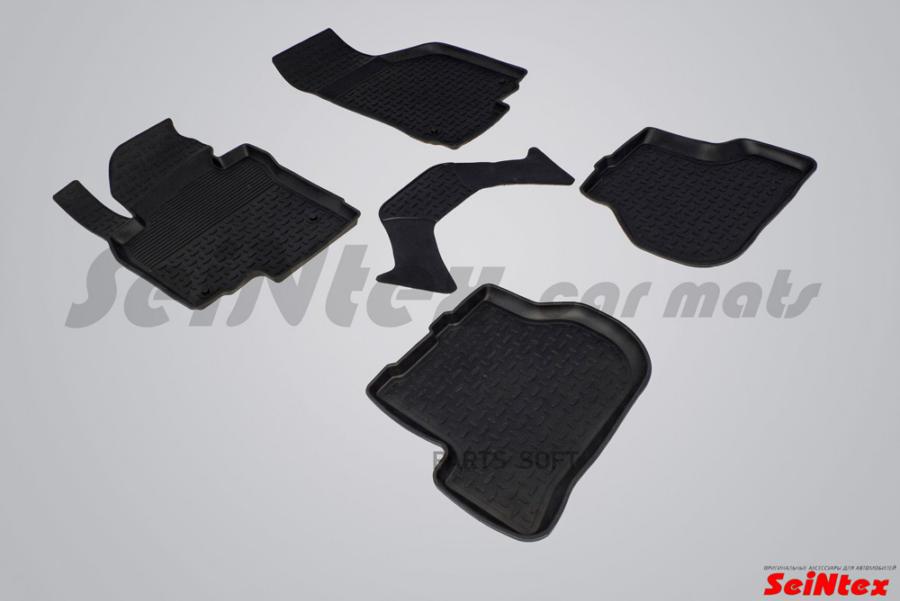 

SEINTEX Коврики VW GOLF V,VI,JETTA/OCTAVIA A5 с выс.бор (компл) 1шт