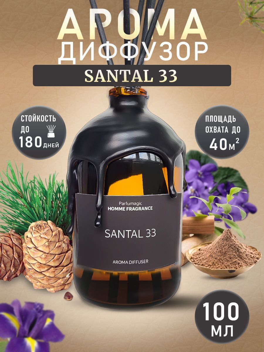 Ароматический Диффузор Parfumagic Santal 33 100мл