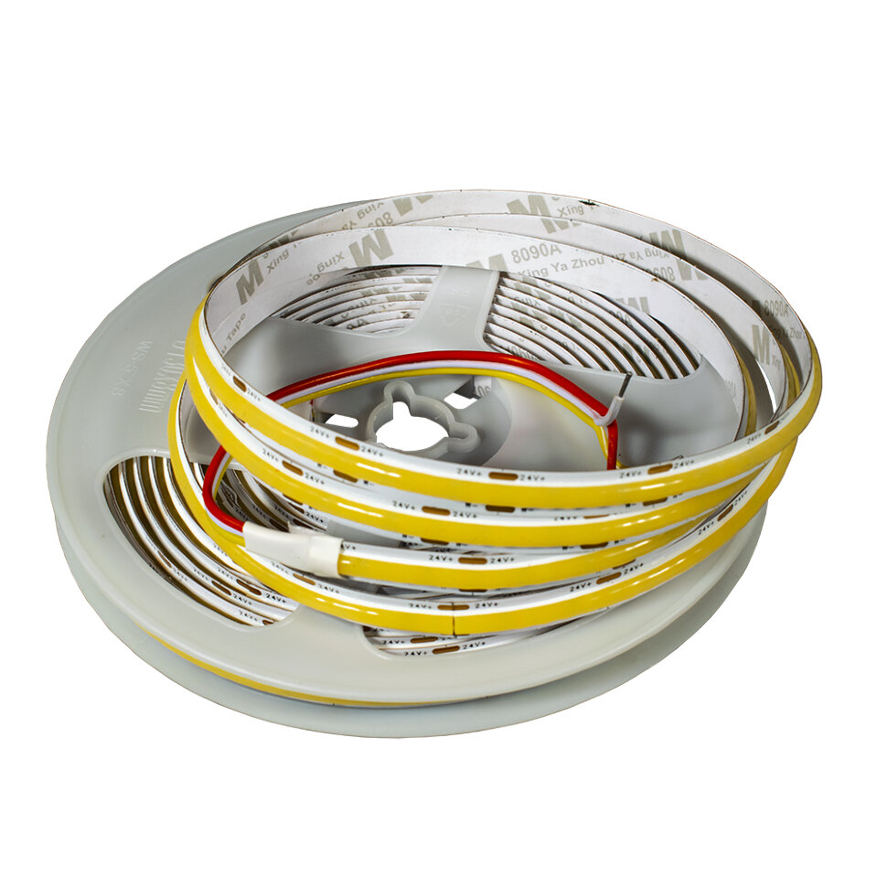 

Светодиодная лента GLS COB CCT LUX, 3000К+6000К, 680LED/м, 24В, 16Вт/м, 8 мм, COB CCT LUX