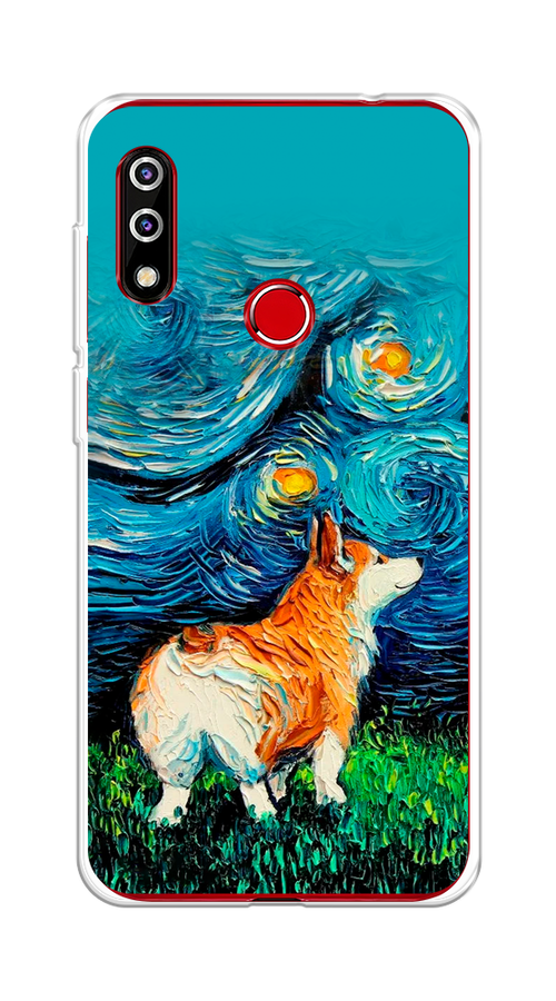 

Чехол на BQ 6061L "Корги звёздная ночь", Коричневый;белый;зеленый, 202350-1