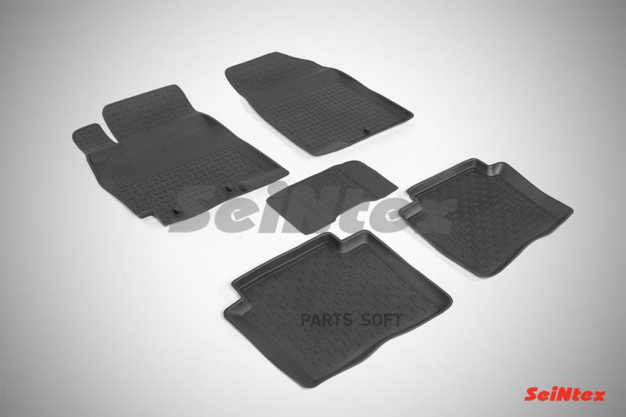 

SEINTEX Коврики HYUNDAI SOLARIS/KIA RIO 2011- с выс. бор (компл) 1шт