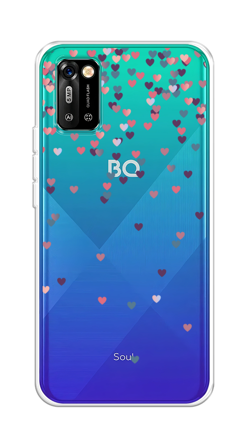 

Чехол на BQ 6051G "Посыпка сердечки", Розовый;фиолетовый, 202150-3