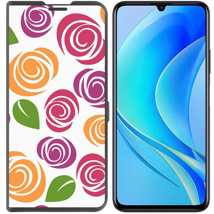 

Чехол-книжка Eco Book для Tecno Spark 10 Pro Цветочный паттерн 6