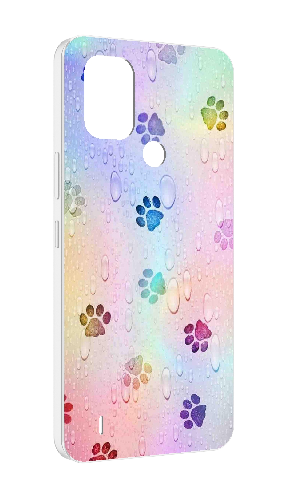 

Чехол MyPads лапки для Nokia C31, Прозрачный, Tocco