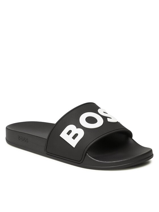 

Сланцы женские BOSS 50488941 черные 39 EU, Черный, 50488941