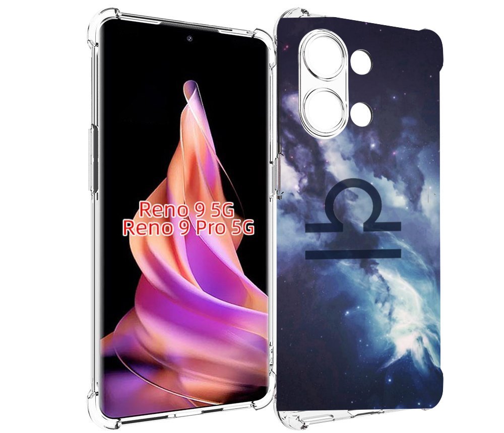 

Чехол MyPads знак зодиака весы 5 для Oppo Reno 9/Reno 9 Pro, Прозрачный, Tocco