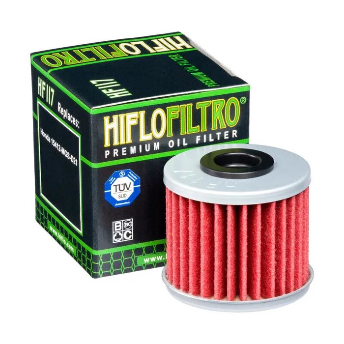 Фильтр масляный HIFLO HF117 трансмиссии HONDA