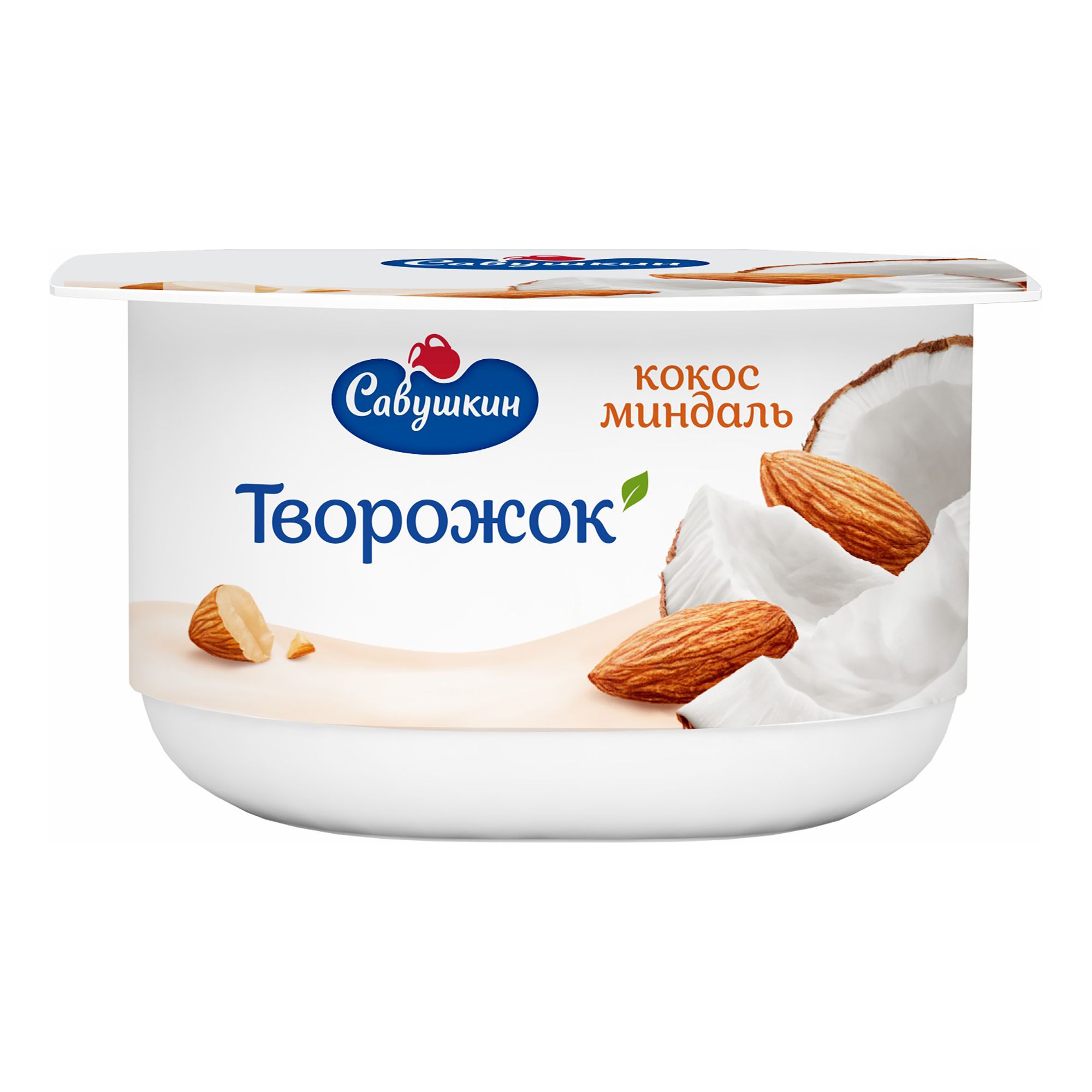 

Творожок Савушкин кокос-миндаль 3,5 % БЗМЖ 120 г