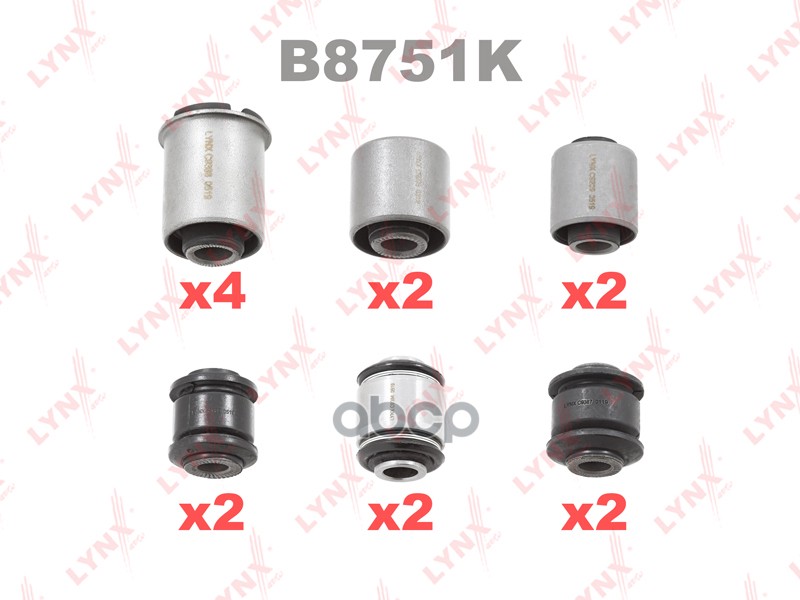 

Сайлентблок LYNXauto B8751K