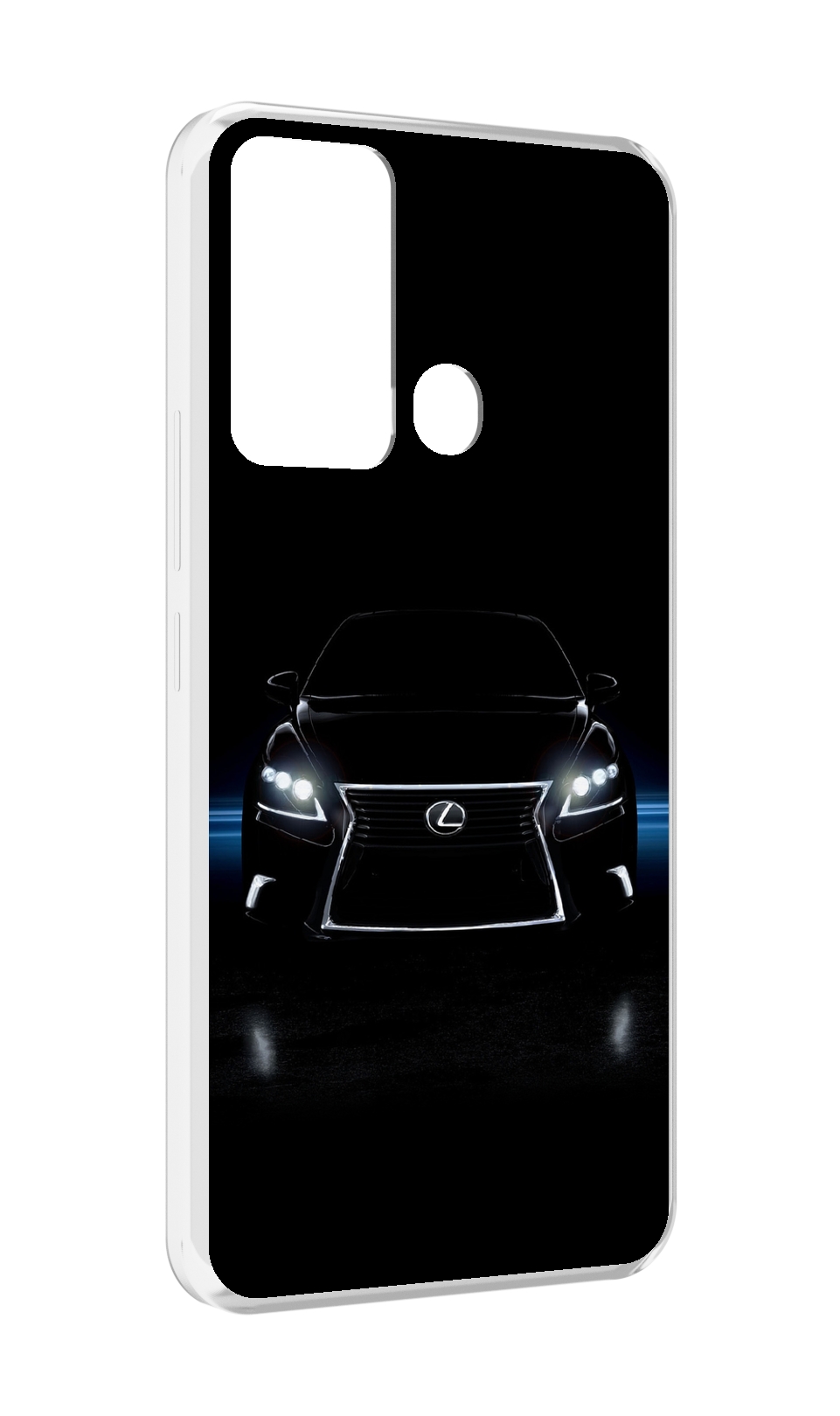 Чехол MyPads lexus 1 мужской для Infinix Hot 12i