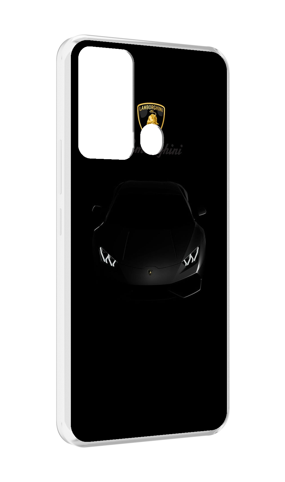 

Чехол MyPads lambo 4 мужской для Infinix Hot 12i, Прозрачный, Tocco