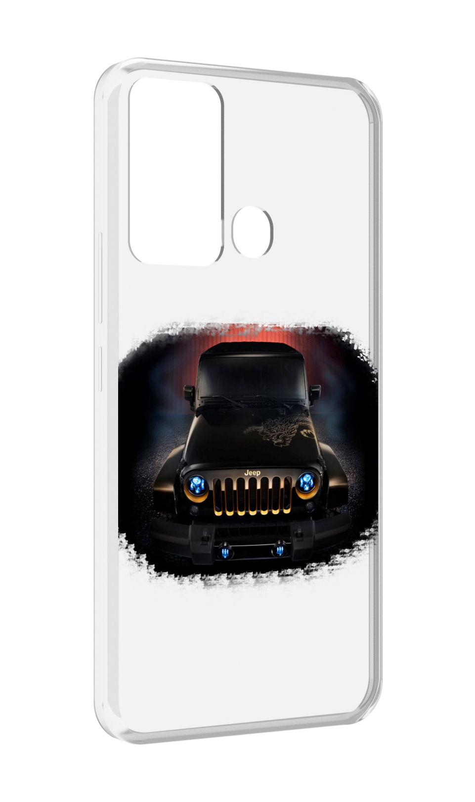 

Чехол MyPads jeep 2 для Infinix Hot 12i, Прозрачный, Tocco