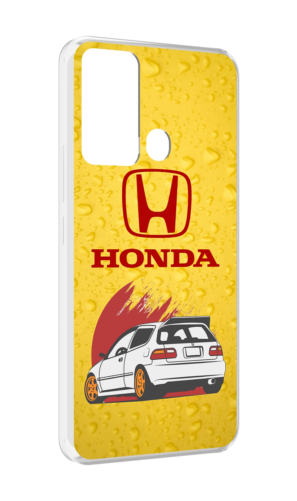 

Чехол MyPads honda-motor для Infinix Hot 12i, Прозрачный, Tocco