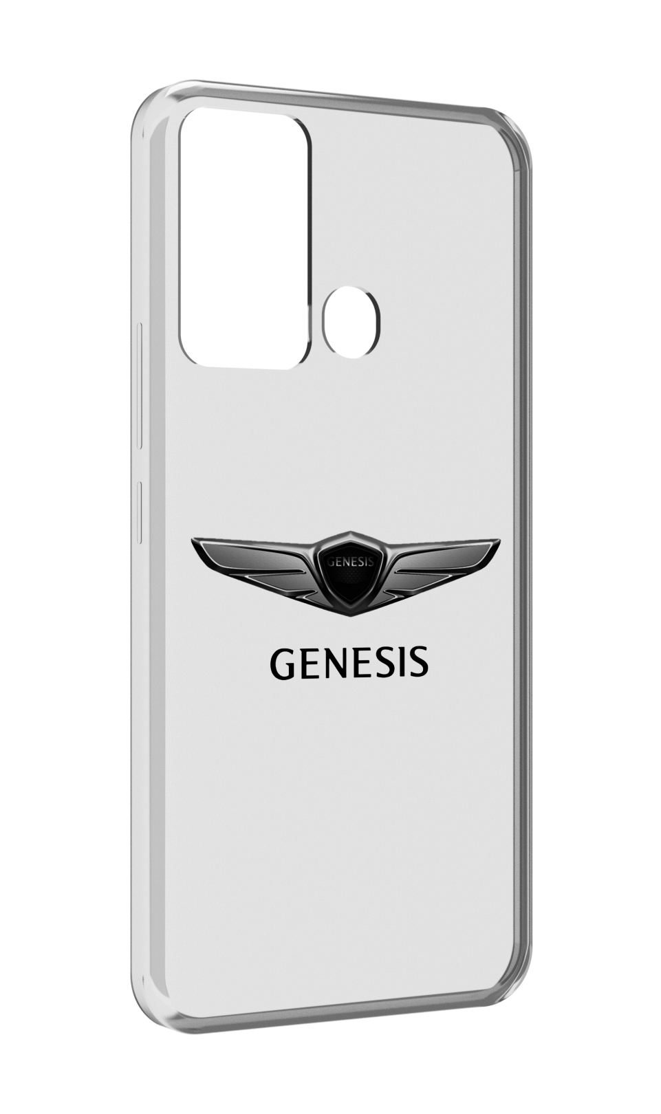 

Чехол MyPads genesis-3 мужской для Infinix Hot 12i, Прозрачный, Tocco