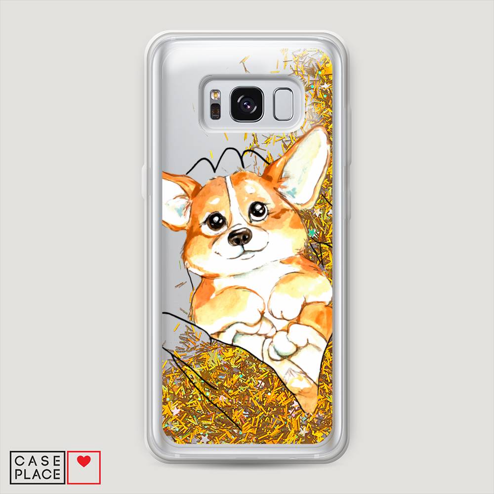 

Чехол Awog "Корги в ладошках" для Samsung Galaxy S8, 24790-1