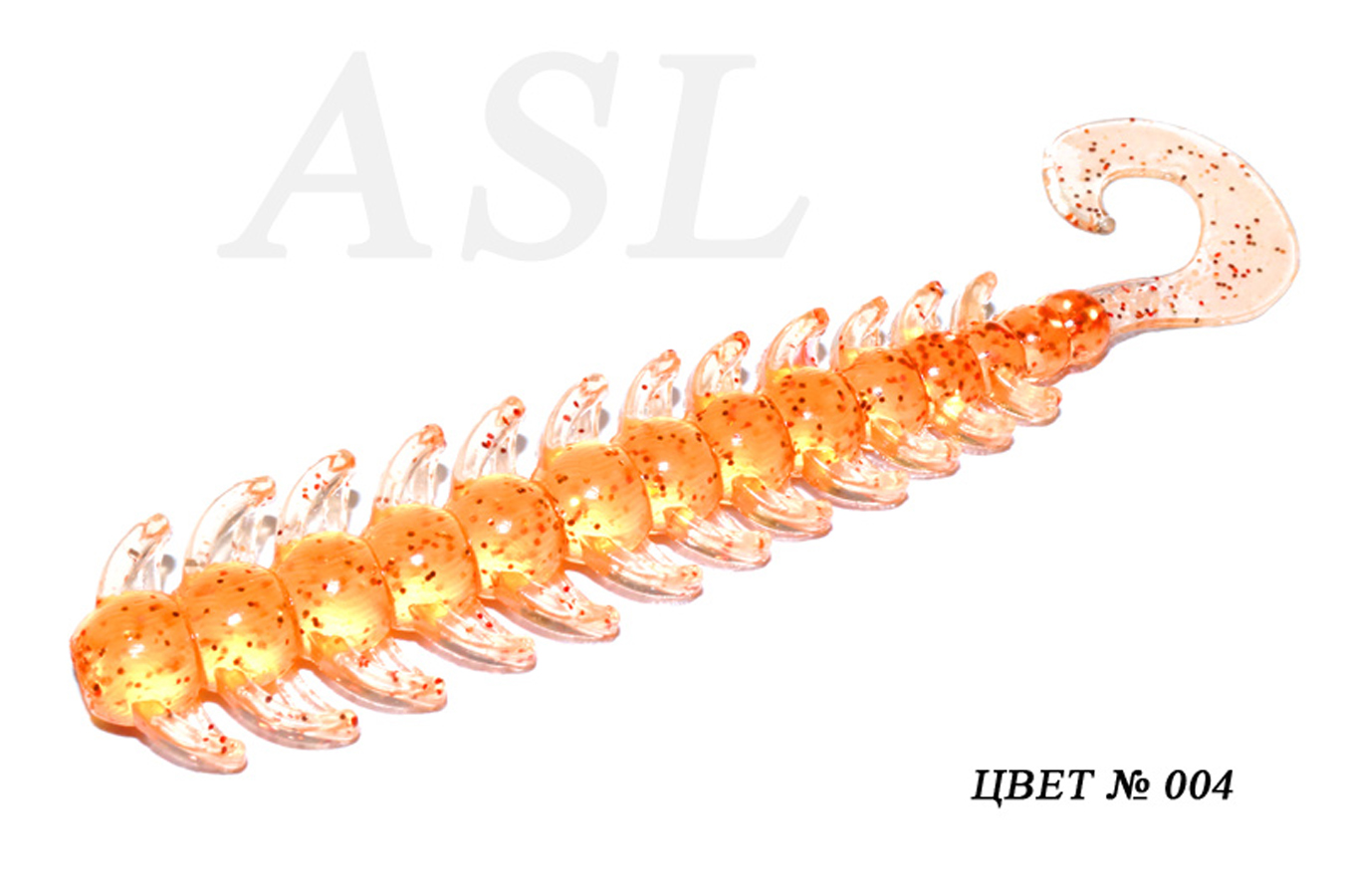 

Силиконовая приманка ASL Бакси цв. 004 L-10см 5шт/уп, Бакси