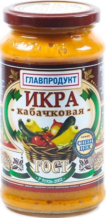 

Икра Главпродукт кабачковая