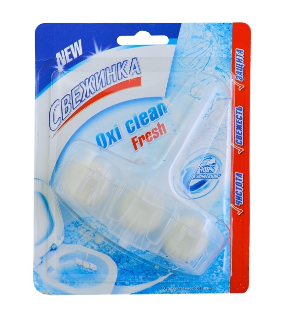 

Блок для унитаза Свежинка Oxi Clean Fresh 40гр 1469737