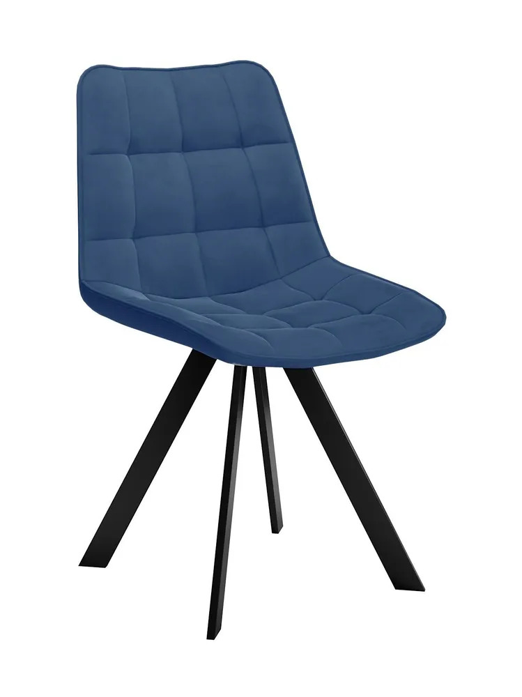 

Стул Дик-Мебель 229 поворотный, B8 BLUE, ножки черные
