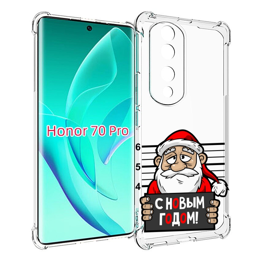 

Чехол MyPads ДМ с новым годом заключенный для Honor 70 Pro / 70 Pro Plus, Прозрачный, Tocco